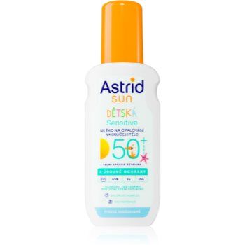 Astrid Sun Sensitive lapte de soare pentru copii SPF 50+