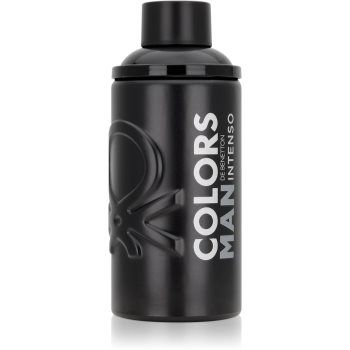 Benetton Colors de Benetton Man Black Intenso Eau de Toilette pentru bărbați