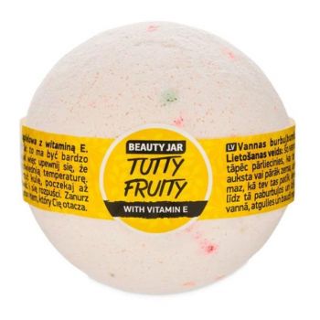 Bila de Baie cu Vitamina E si Parfum de Mandarina - Beauty Jar Tutty Fruity, 150 g