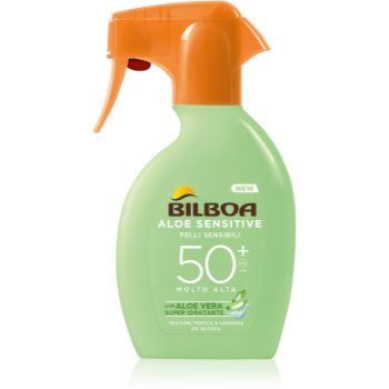 Bilboa Aloe Sensitive spray solar SPF 50+