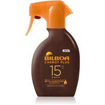 Bilboa Carrot Plus spray solar SPF 15