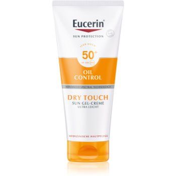 Eucerin Sun Oil Control gel cremă pentru plajă SPF 50+