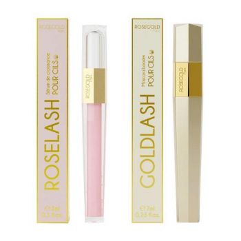 Set cadou duo pentru Gene Roselash 3ml + Goldlash Rosegold Paris 7 ml