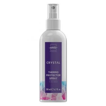 Spray protectie termica pentru par Crystal Unic Professional, 200 ml