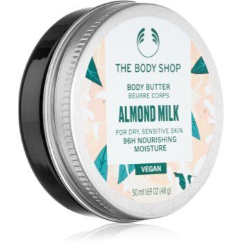 The Body Shop Body Butter Almond Milk unt pentru corp cu efect de nutritiv