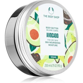 The Body Shop Body Butter Avocado lapte de corp pentru piele uscata