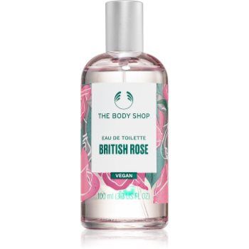 The Body Shop British Rose Eau de Toilette cu arome florale pentru femei