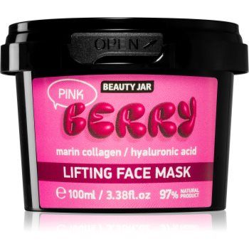 Beauty Jar Berry Pink masca faciala pentru fermitate