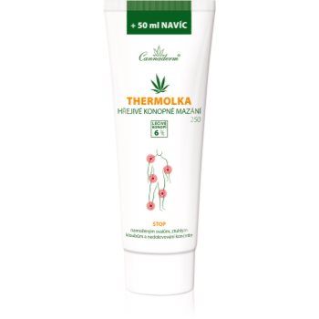 Cannaderm Thermolka warm lubrication crema pentru masaj cu efect termogen