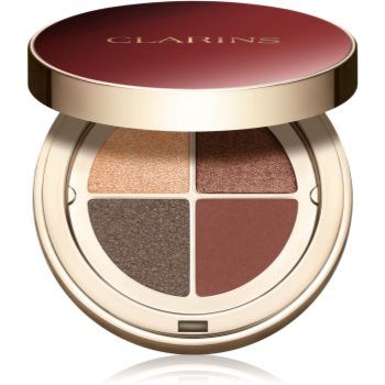 Clarins Ombre 4 Colour Eye Palette paletă cu farduri de ochi pentru un efect de lunga durata