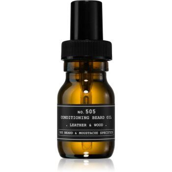 Depot 500 BEARD & MOUSTACHE SPECIFICS NO. 505 CONDITIONING BEARD OIL ulei pentru barba