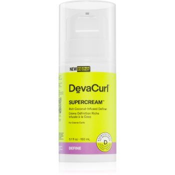 DevaCurl SuperCream crema puternic hidratanta pentru definire si modelare