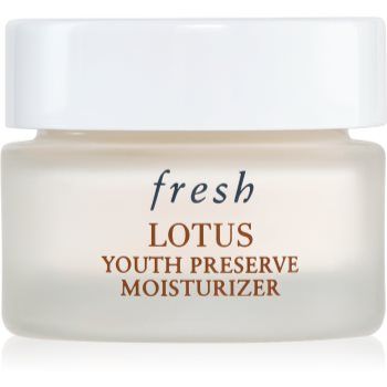 fresh Lotus Youth Preserve Moisturizer crema hidratanta cu efect iluminator anti-îmbătrânire