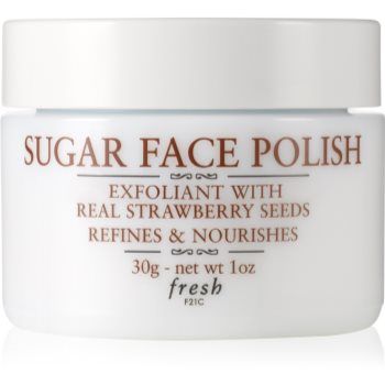 fresh Sugar Face Polish exfoliant din zahăr pentru față