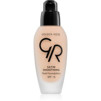 Golden Rose Satin Smoothing fard lichid de lunga durata SPF 15 ieftin