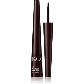 IsaDora Glossy Eyeliner eyeliner rezistent la apă