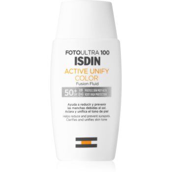 ISDIN Foto Ultra 100 Active Unify crème de protectie anti-acnee SPF 50+