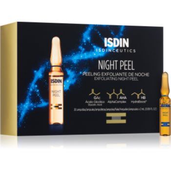 ISDIN Isdinceutics Night Peel serum cu efect exfoliant in fiole