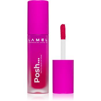 LAMEL Posh Matte Liquid Lip Stain ruj de buze lichid, mat și de lungă durată ieftin