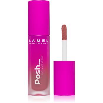 LAMEL Posh Matte Liquid Lip Stain ruj de buze lichid, mat și de lungă durată