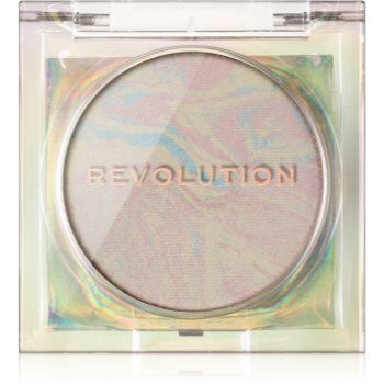 Makeup Revolution Mood Switch Aura Pudra coapta, pentru stralucire