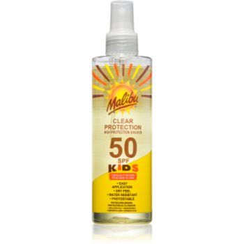 Malibu Clear Protection spray protector SPF 50