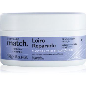 Match. Blonde Repair masca pentru regenerare pentru par blond