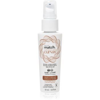 Match. Science of Curves ulei pentru par pentru par ondulat si cret