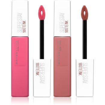 Maybelline Make-Up Set set de rujuri (cu efect matifiant) de firma original