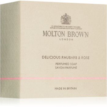 Molton Brown Rhubarb & Rose Perfumed Soap săpun solid pentru maini si corp