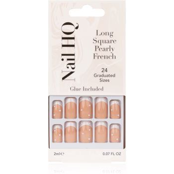 Nail HQ Long Square unghii artificiale