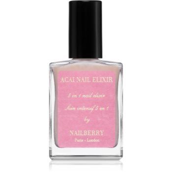 NAILBERRY Acai Nail Elixir lac intaritor de baza pentru unghii efect regenerator