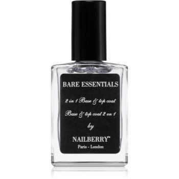 NAILBERRY Bare Essentials lac de unghii de baza si superioara