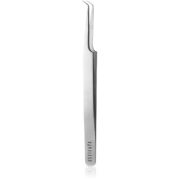 Nanolash Eyelash Tweezers L Shape instrument pentru aplicarea genelor false