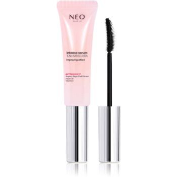 NEO MAKE UP Intense Serum Tan Mascara mascara rezistent efect regenerator