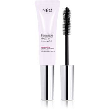 NEO MAKE UP Intense Serum Waterproof Mascara mascara waterproof pentru volum si separarea genelor