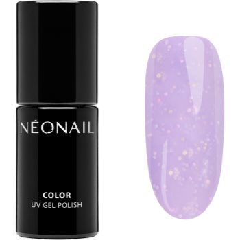 NEONAIL Baby Bloomer lac de unghii sub forma de gel cu particule stralucitoare