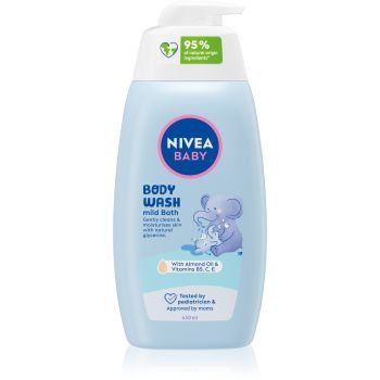 NIVEA BABY gel de duș mătăsos