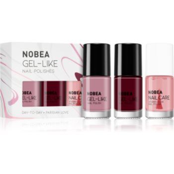 NOBEA Day-to-Day Parisian Love set de lacuri de unghii