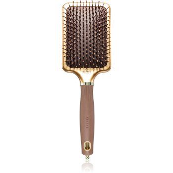 Olivia Garden Rectangular Paddle perie pentru par usor de pieptanat