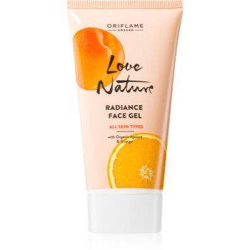 Oriflame Love Nature Organic Apricot & Orange ser hidratant cu efect de iluminare