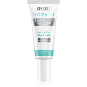 Revuele Hydralift Hyaluron Eye Contour Gel-Filler gel de ochi hidratant impotriva ridurilor si cearcanelor