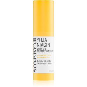 Some By Mi Yuja Niacin Dark Spot Correcting Stick balsam pentru stralucire pentru piele cu hiperpigmentare