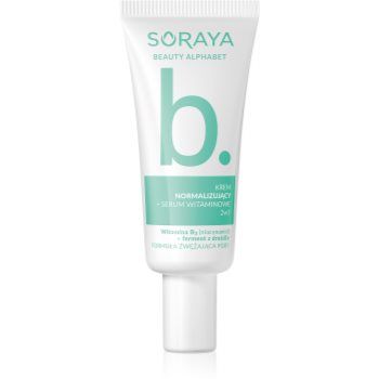 Soraya Beauty Alphabet ser crema pentru reglarea cantitatii de sebum.