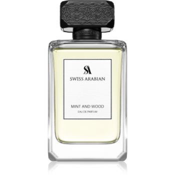 Swiss Arabian Mint and Wood Eau de Parfum pentru bărbați