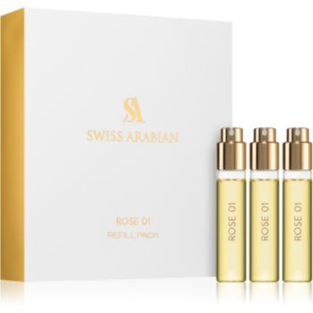 Swiss Arabian Rose 01 Refill pack Eau de Parfum rezervă unisex