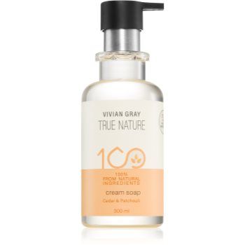 Vivian Gray True Nature Cedar & Patchouli sapun crema hidratant