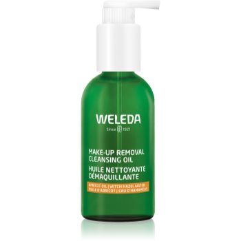 Weleda Cleaning Care Make-up Removal Cleansing Oil ulei pentru indepartarea machiajului Ulei de curățare cu efect calmant