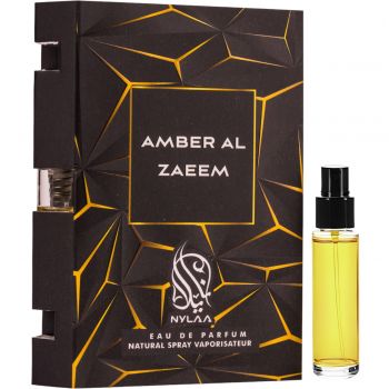 Amber al Zaeem by Nylaa – parfum arabesc unisex – EDP 2 ml