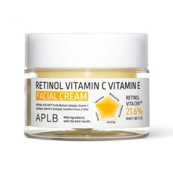 Crema de Fata cu Retinol, Vitamina C si Vitamina E APLB Facial Cr